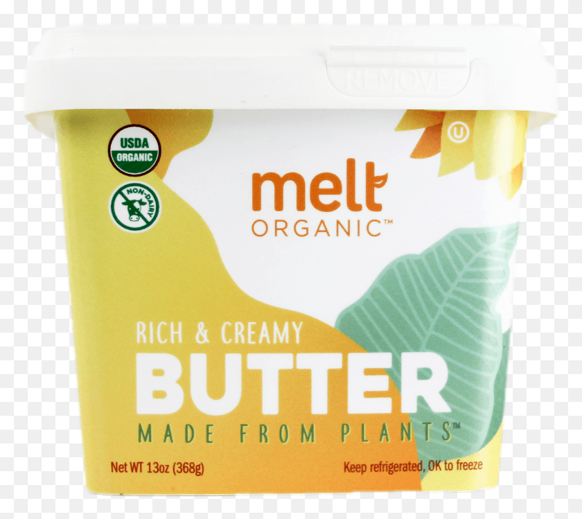 1464x1294 Rich Amp Creamy Melt Organic Spread Drink, Yogurt, Dessert, Food HD PNG Download