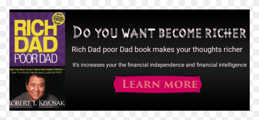 1411x597 Rich Dad Poor Dad Book By Robert T Event, Person, Human, Text HD PNG Download