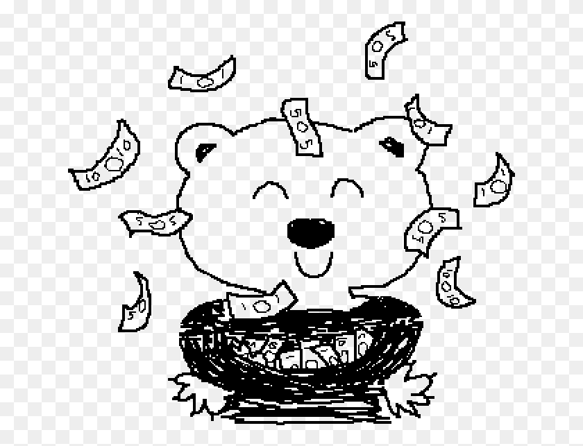 645x583 Богатый Белый Медведь Мультфильм, Серый, Мир Варкрафта Hd Png Скачать