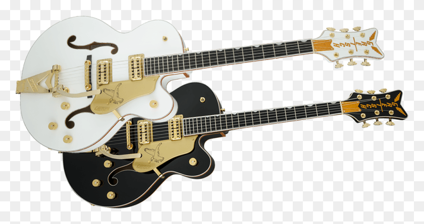 999x494 Richard Fortus Gear White Falcon Vs Electromatic, Leisure Activities, Guitar, Musical Instrument HD PNG Download