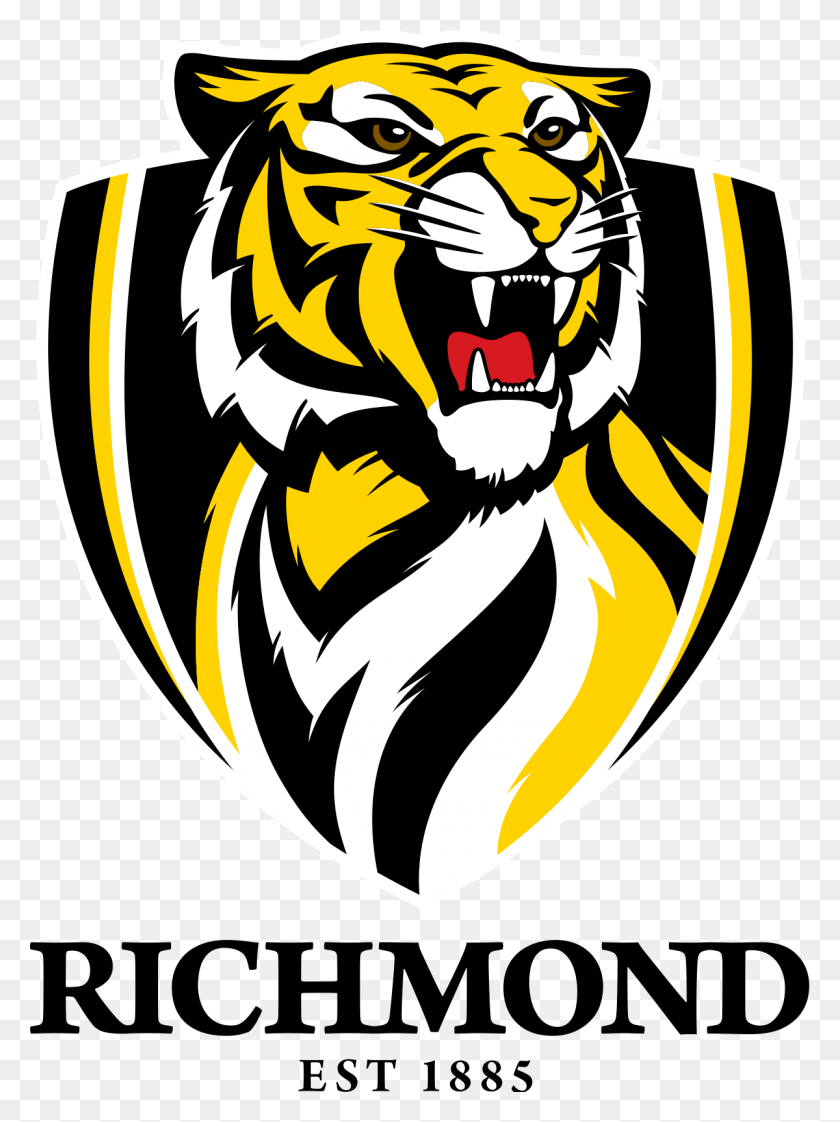 1200x1634 Descargar Png / Logotipo De Los Tigres De Richmond, Símbolo, Marca Registrada, Emblema Hd Png