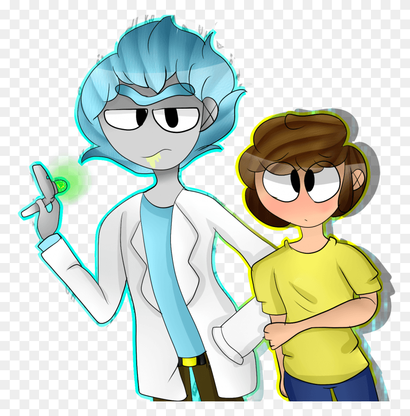 1389x1415 Rick And Morty, Person, Human, Sunglasses HD PNG Download