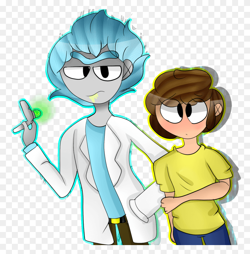 1389x1415 Rick Y Morty, Persona, Humano, Gafas De Sol Hd Png