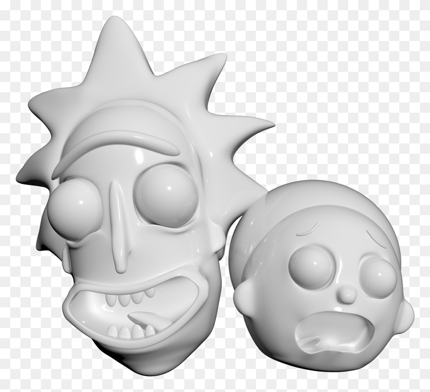 2356x2130 Rick And Morty, Toy HD PNG Download