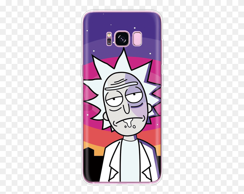 288x608 Rick And Morty Case For Samsung Galaxy J5 2017 J4 J6 Aesthetic Wallpapers Rick And Morty, Label, Text, Mobile Phone HD PNG Download