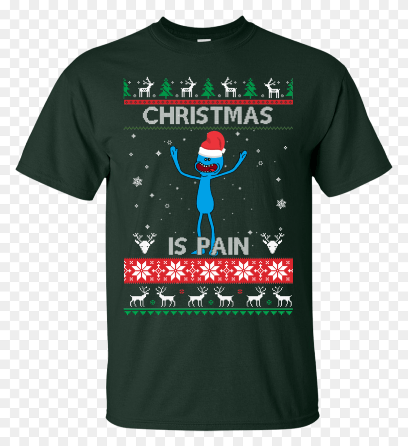 1039x1143 Rick And Morty Christmas Sweater Shirt, Clothing, Apparel, T-shirt HD PNG Download