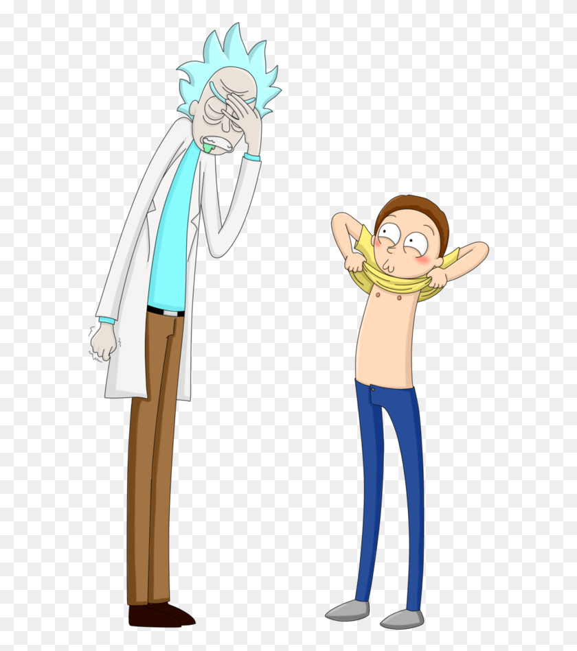 587x889 Rick Y Morty Png / Rick Y Morty Png