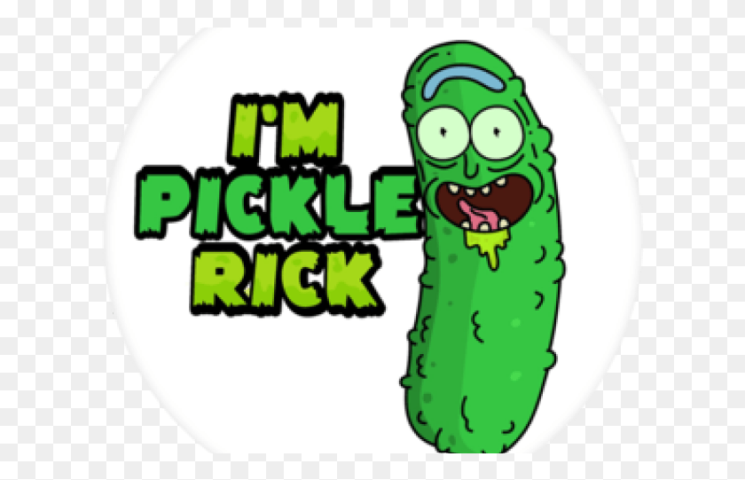 614x481 Rick And Morty Clipart Pickle Rick And Morty Pop Socket, Food, Relish, Pickle HD PNG Download