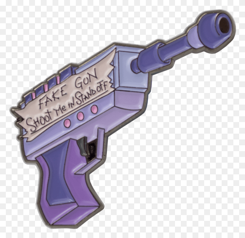 993x967 Rick And Morty Fake Gun, Weapon, Weaponry, Tool HD PNG Download