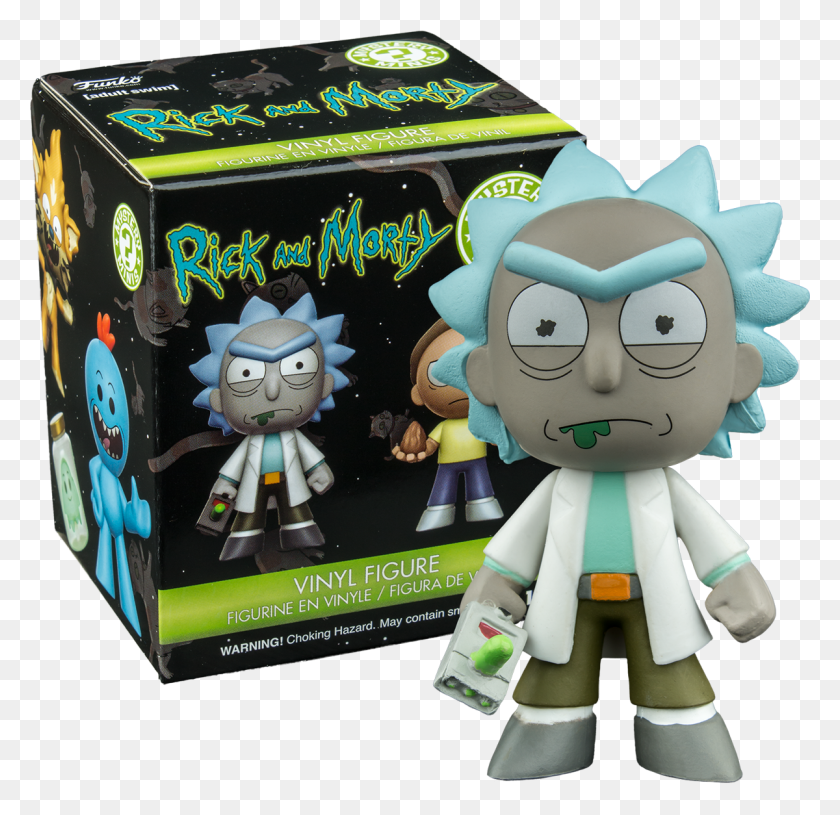 1200x1162 Rick Y Morty Rick Y Morty Funko Mystery Minis, Toy, Figurine, Box Hd Png