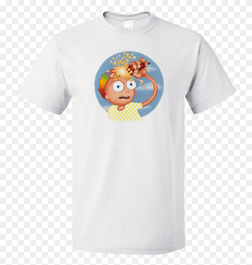 738x824 Rick And Morty Shirts Ebay T Shirt Fruit Design, Clothing, Apparel, T-shirt HD PNG Download