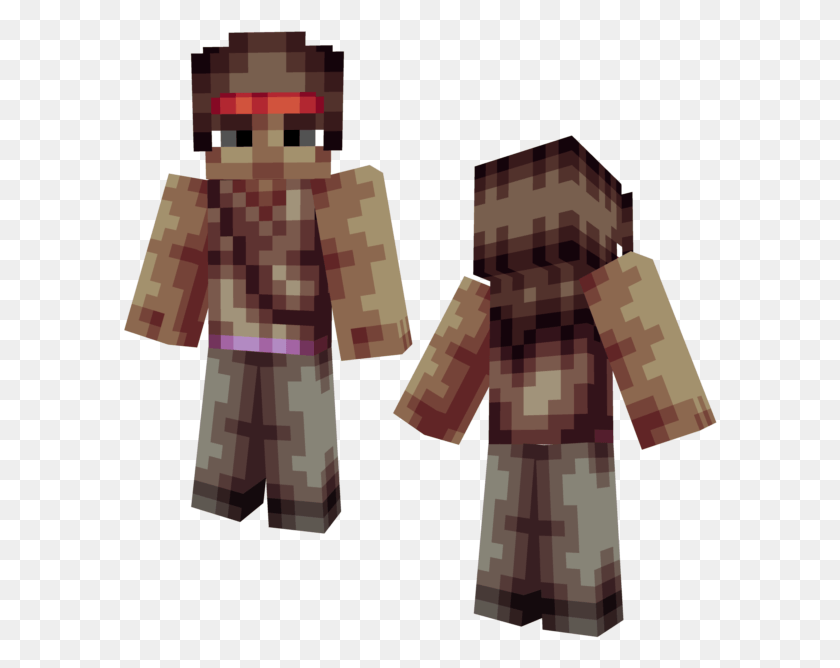 595x608 Rick Grimes Minecraft Skins Planet Skin Daryl From The Walking Dead Png / Ropa Hd Png