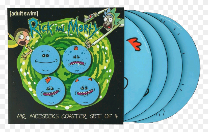 889x538 Rick Rick And Morty Plate, Text, Label, Angry Birds HD PNG Download
