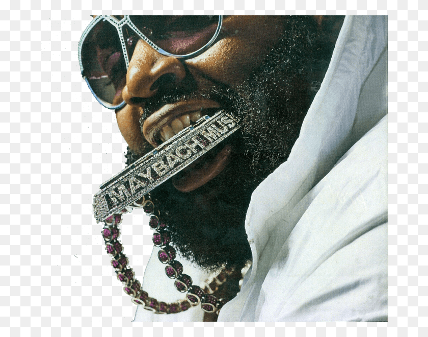 685x600 Rick Ross Chain Rick Ross Official White Label, Person, Human, Accessories HD PNG Download