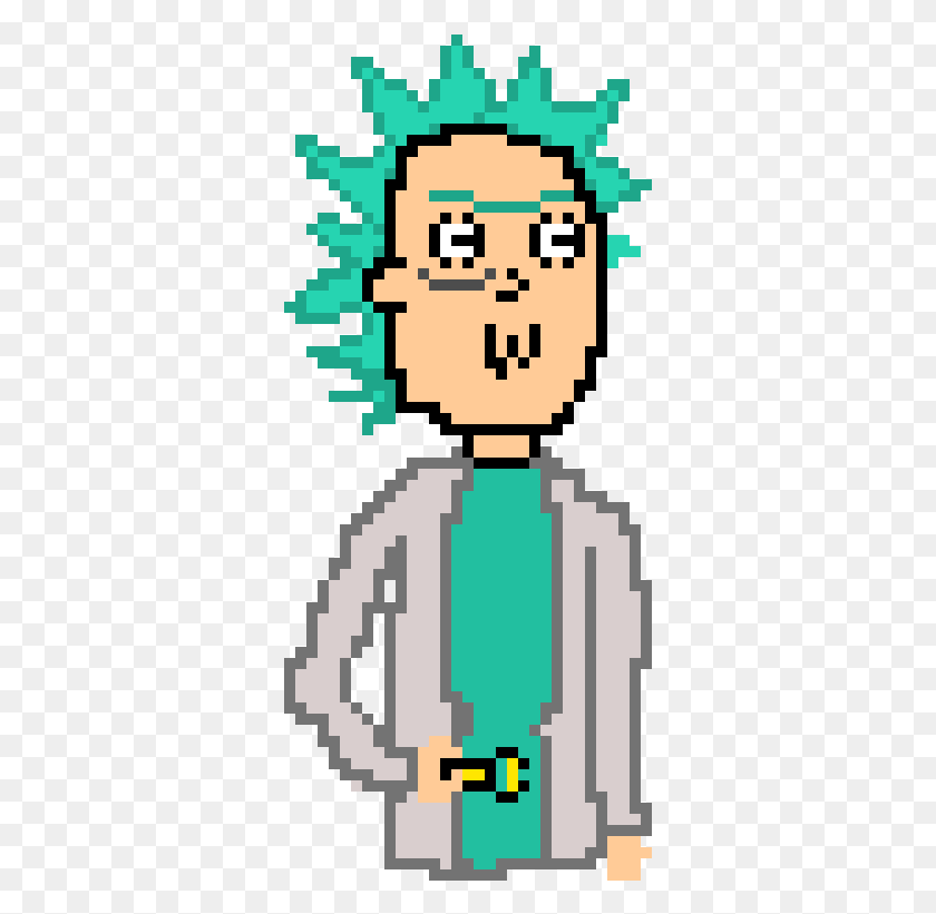 331x761 Rick With A Taser Cartoon, Rug, Text, Trophy HD PNG Download