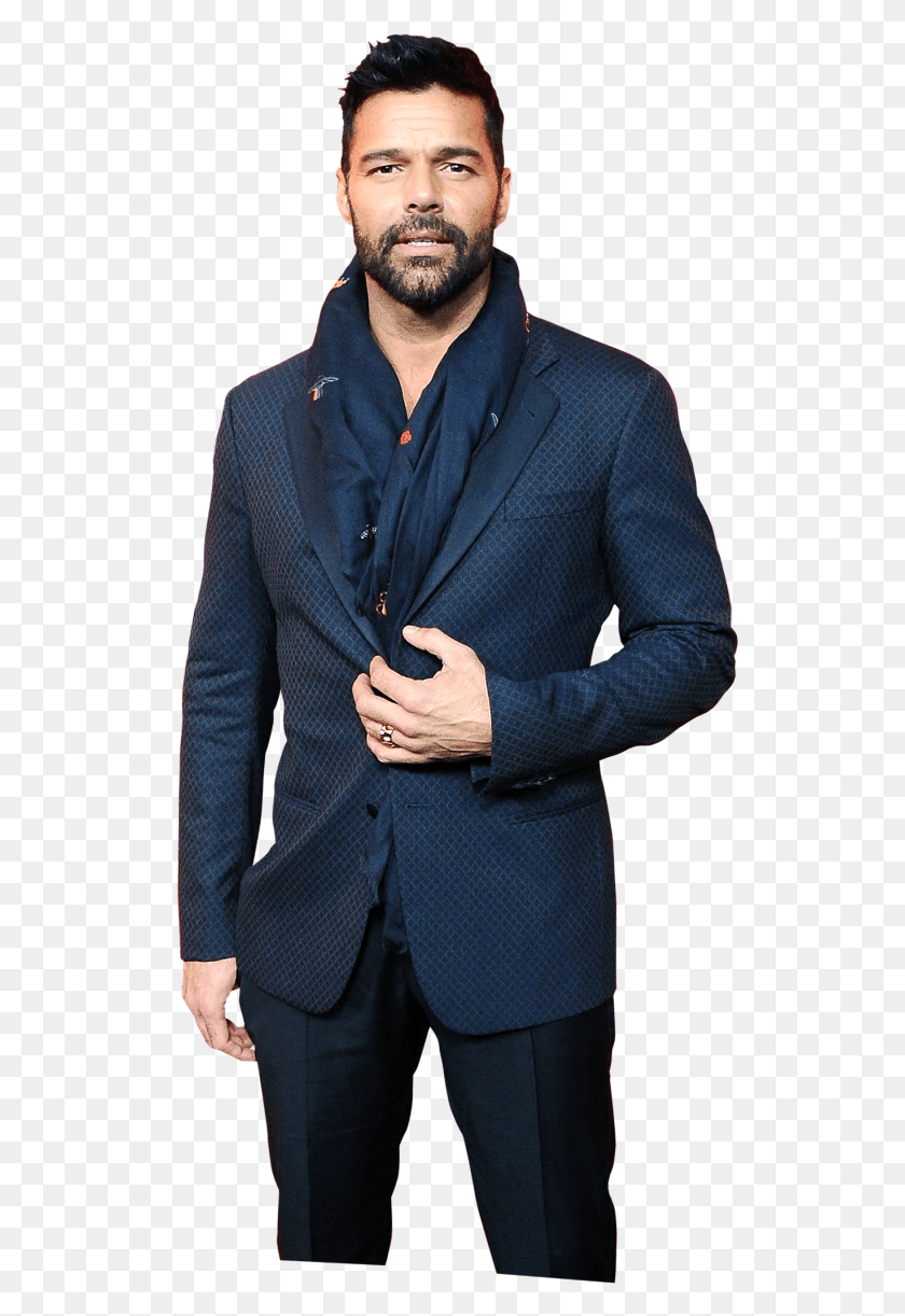 533x1162 Ricky Martin Ricky Martin In Suit, Blazer, Jacket, Coat HD PNG Download