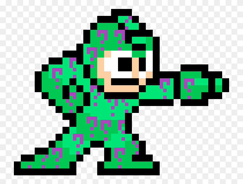 745x577 Riddler Mega Man Pixel Game Character, Text, Photography HD PNG Download