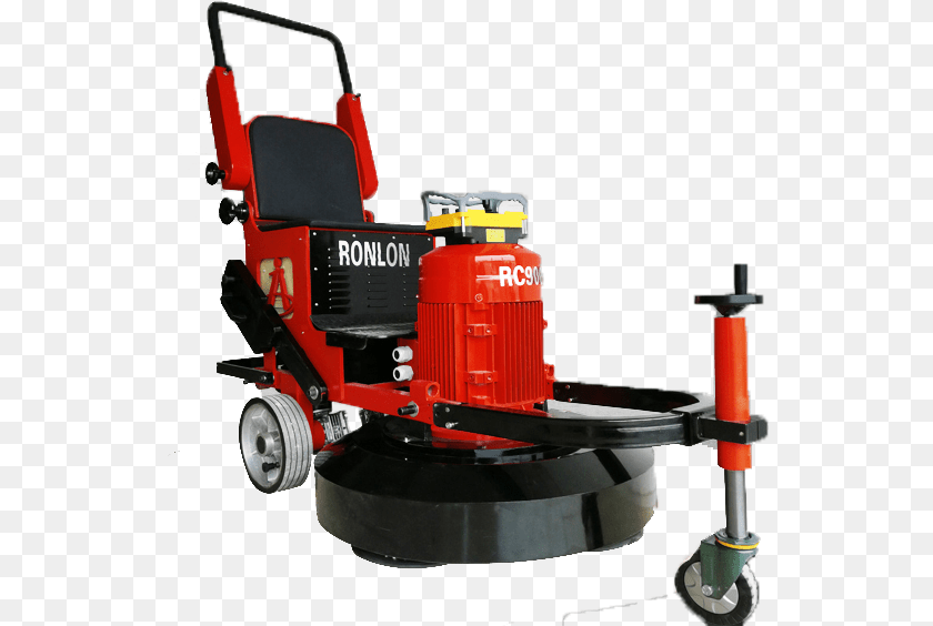 Ride On Concrete Grinder Grinding Machine, Grass, Lawn, Plant, Device PNG