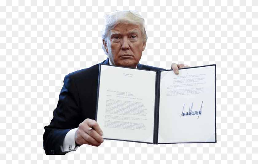 573x474 Right Click And Save As Then Open The In Photoshop President Trump Executive Order, Person, Human, Text HD PNG Download