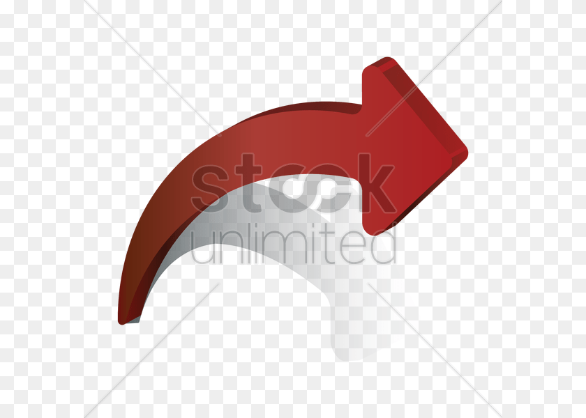 600x600 Right Curved Arrow Vector, Device Transparent PNG