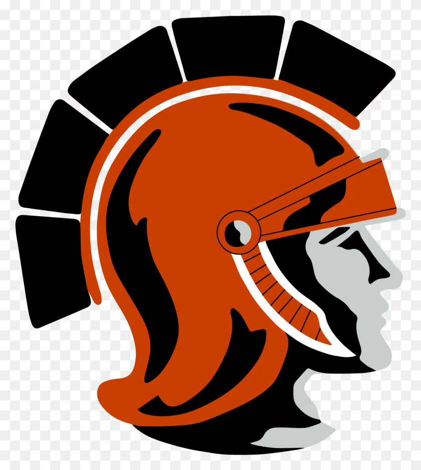 1483x1673 Right Logo Trojan Logo, Helmet, Clothing, Apparel Descargar Hd Png