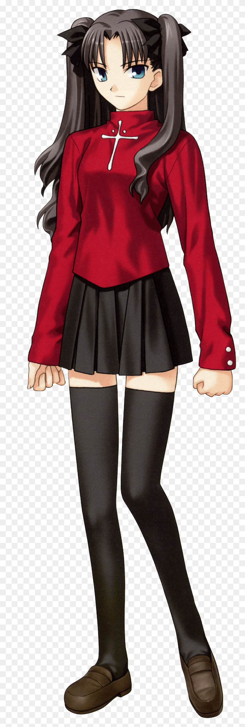 985x3070 Descargar Png / Rin Tohsaka Png