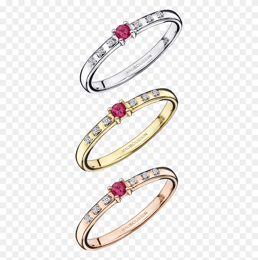 349x788 Ring Capsule D39motion Ruby And Diamonds Bague Mauboussin, Accessories, Accessory, Jewelry HD PNG Download