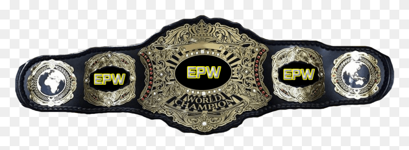 1181x377 Ring Of Honor Championship, Buckle, Rug, Purse HD PNG Download
