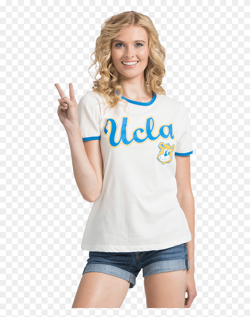 491x1005 Ring Tee Girl, Clothing, Apparel, Person HD PNG Download