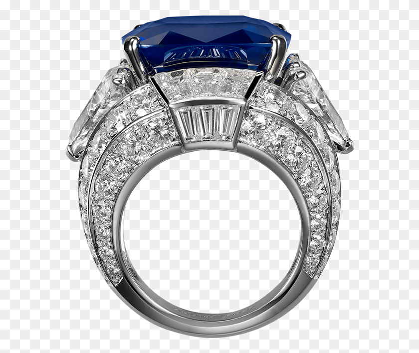 581x647 Ring With Blue Diamond Clipart Blue Diamond Ring, Accessories, Accessory, Jewelry HD PNG Download