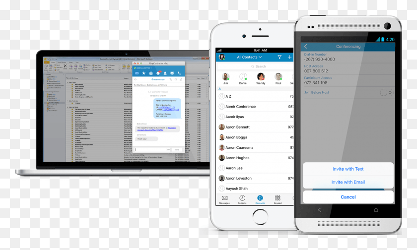 1680x958 Ringcentral Glip Is A Single Unified Experience For Operating System, Mobile Phone, Phone, Electronics HD PNG Download