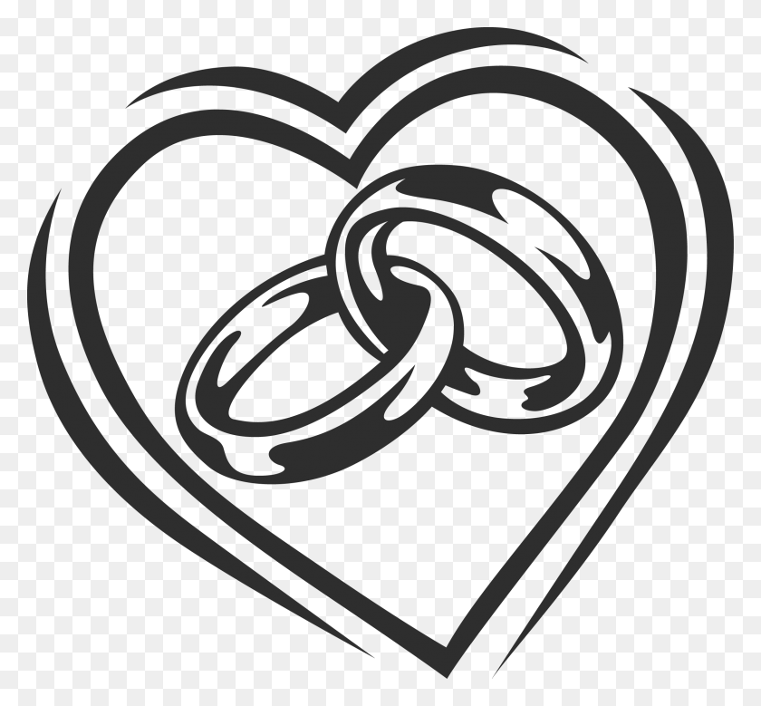 2261x2085 Rings At Getdrawings Com Free For Personal Wedding Ring Vector Art, Knot HD PNG Download