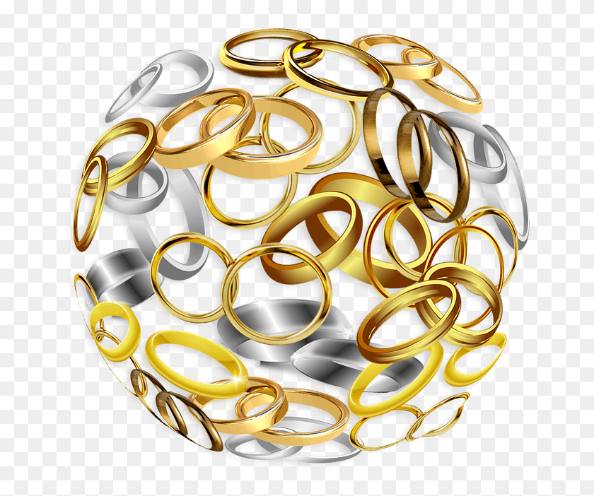 673x642 Rings Wedding Rings Marry Before Gold Ring Wedding Bracelet, Text, Dynamite, Bomb HD PNG Download