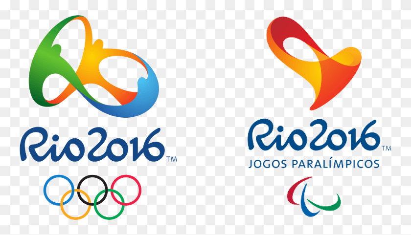 763x421 Rio 2016 Logo Graphic Design, Text, Alphabet, Symbol HD PNG Download