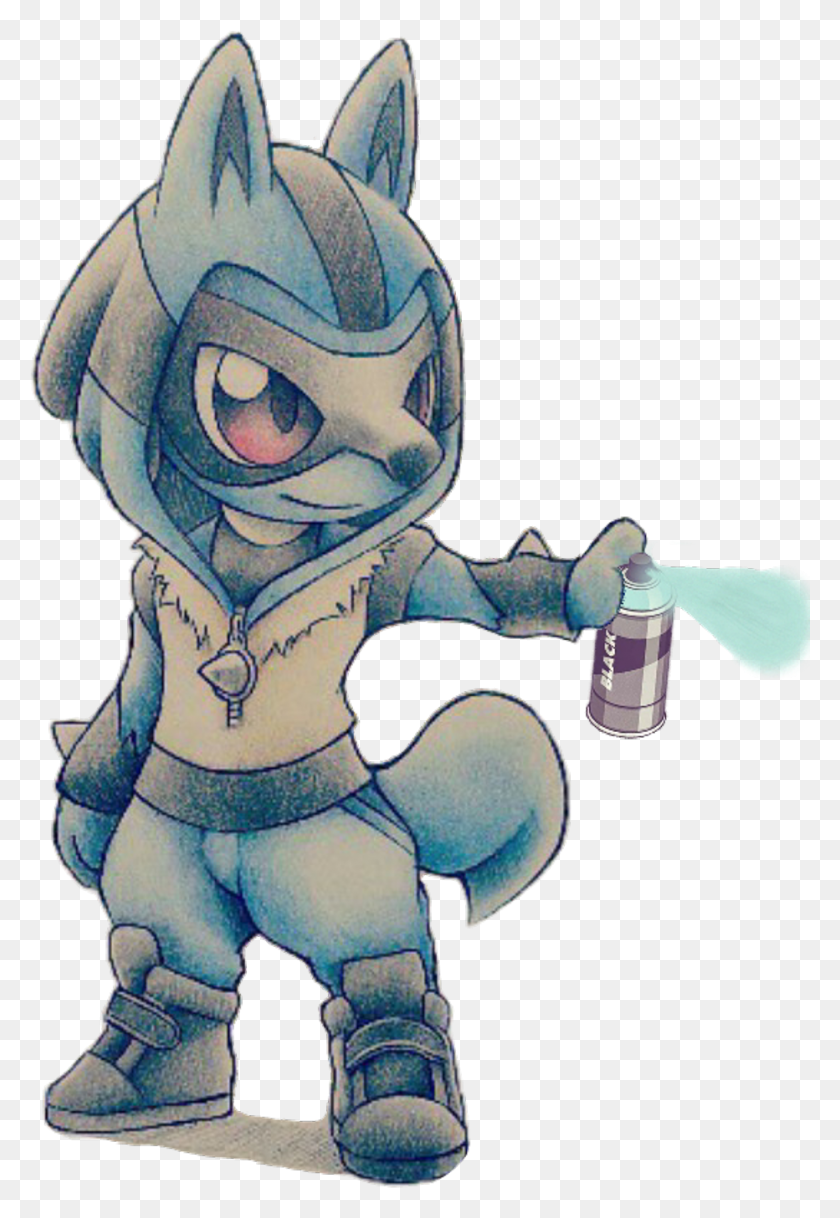 932x1384 Riolu Image Lucario Baby, Person, Human, Tattoo HD PNG Download