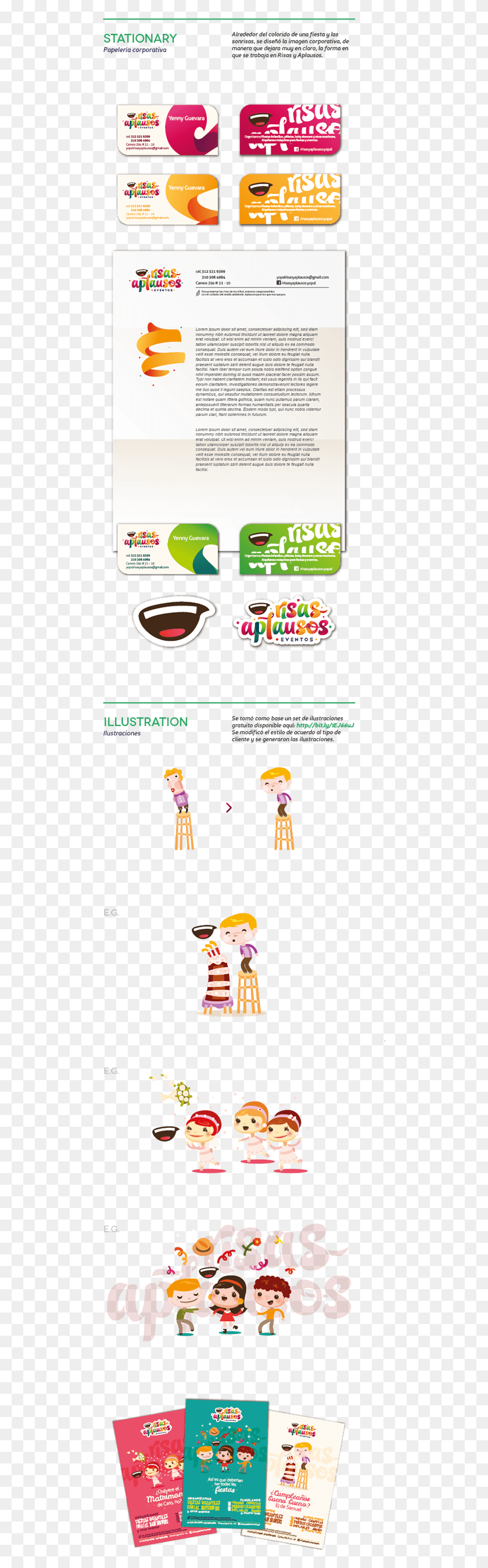 488x2640 Risas Y Aplausos Brand Design On Behance Cartoon, Super Mario, Text, Advertisement HD PNG Download