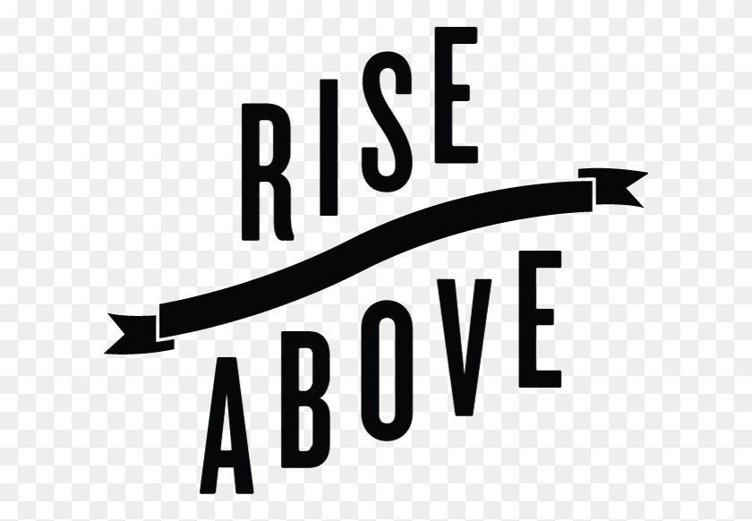 608x522 Rise Above Restaurant Logo Rise Above, Text, Face, Alphabet HD PNG Download