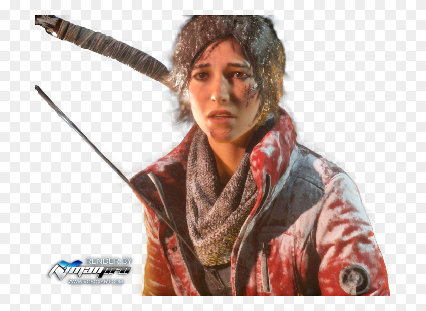 700x553 Rise Of The Tomb Raider Lara Croft Rise Of The Tomb Raider, Scarf, Clothing, Apparel HD PNG Download