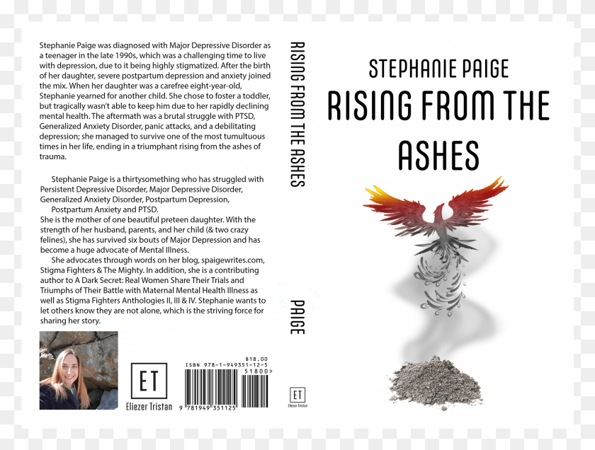 1921x1420 Rising Form The Ashes Book Cover, Person, Human, Flyer HD PNG Download