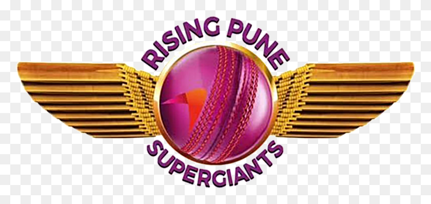 1398x605 Rising Pune Supergiants Logo Rising Pune Supergiants Team Logo, Purple, Word, Sphere HD PNG Download