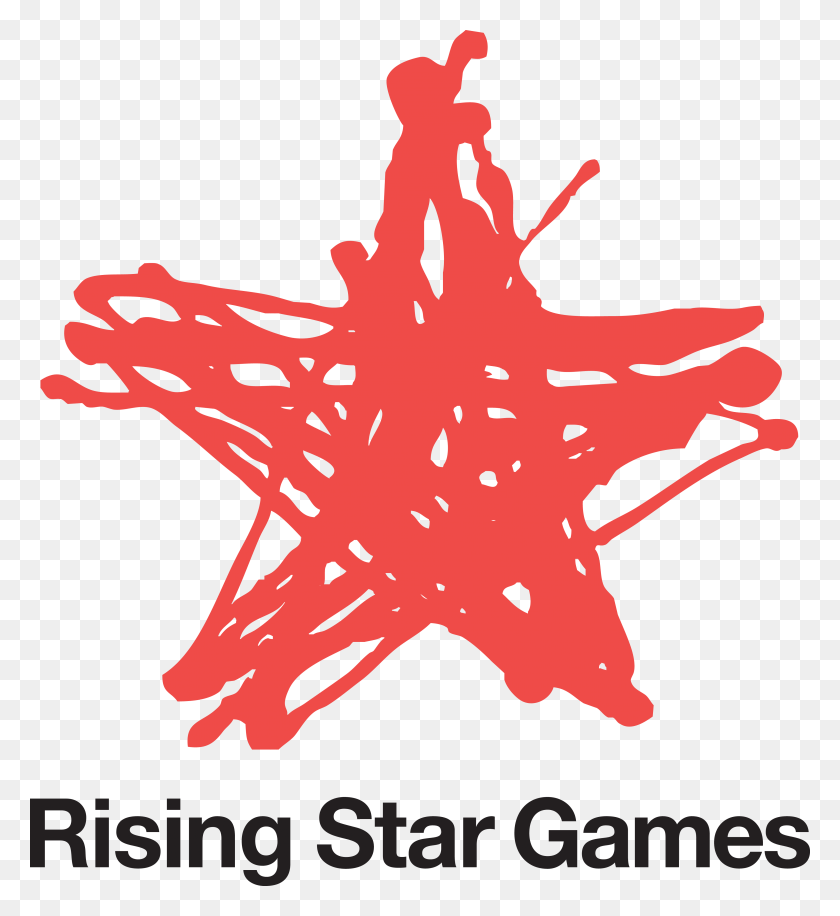 4000x4392 Rising Star Games Is A Video Games Publisher With A Rising Star Games Logo, Symbol, Star Symbol, Trademark HD PNG Download