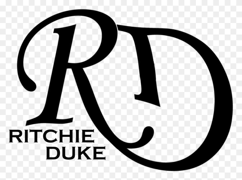 855x621 Ritchie Duke Logo Black, Gray, World Of Warcraft HD PNG Download