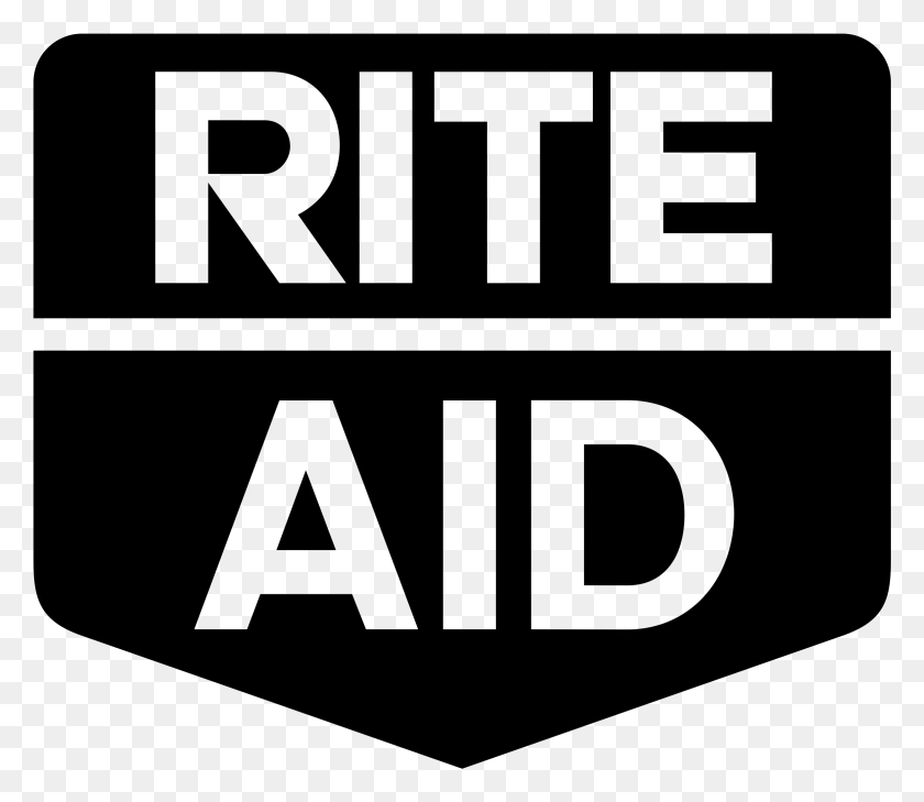 2331x2001 Rite Aid Logo Black And White Rite Aid, Gray, World Of Warcraft HD PNG Download