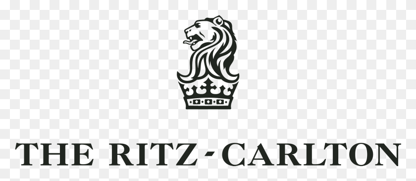 2047x801 Descargar Png Ritz Carlton Logo 2015 Logok Ritz Carlton Naples Logo, Símbolo, Emblema, Marca Registrada Hd Png