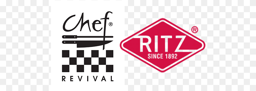 509x300 Ritz Chef Revival Logo Chef Revival, Sign, Symbol, Chess, Game Clipart PNG