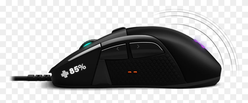849x316 Descargar Png / Rival Steelseries Rival, Mouse, Hardware, Computadora Hd Png