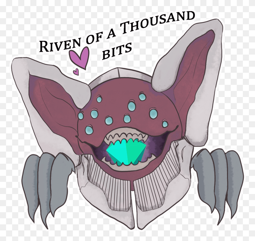 1257x1186 Riven Of A Thousand Bits De Dibujos Animados, Felpa, Juguete, Mamífero Hd Png