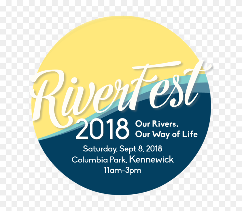 674x674 Riverfest 2018 Logo Circle, Label, Text, Sticker HD PNG Download