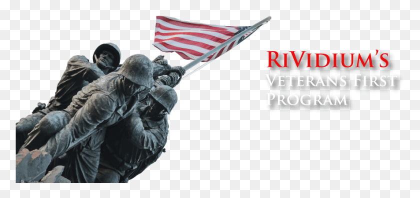 885x382 Rividium Base Background Veterans First Marine Corps War Memorial, Person, Human, Flag HD PNG Download