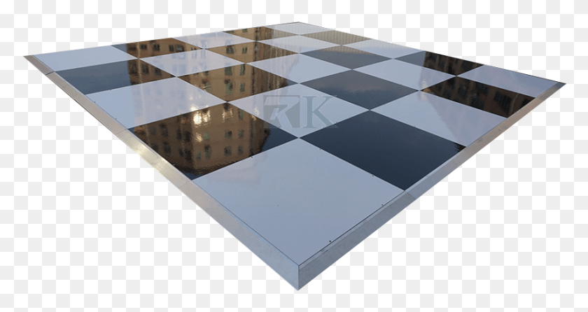 860x426 Rk Glossy Black Amp White Dan Transparent Led Lights Floor, Flooring, Tabletop, Furniture HD PNG Download